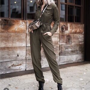 Lioness Green Jumpsuit